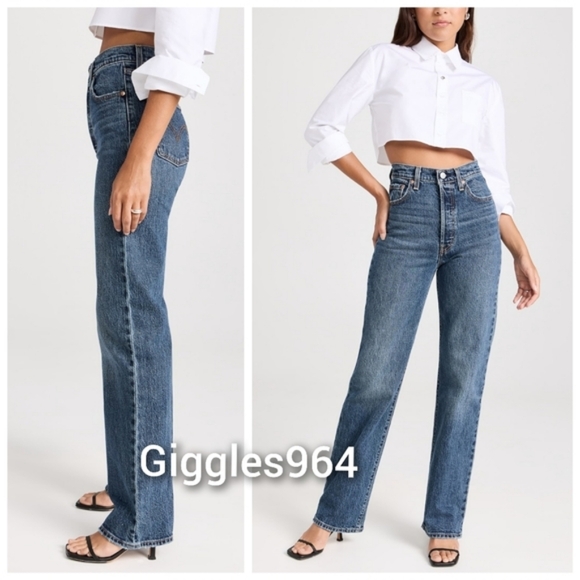 Levi's Ribcage Jeans Valley View - Picture 3 of 4